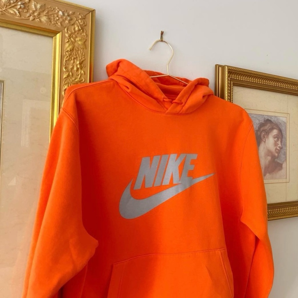 Nike Vibrant Neon Orange Hoodie